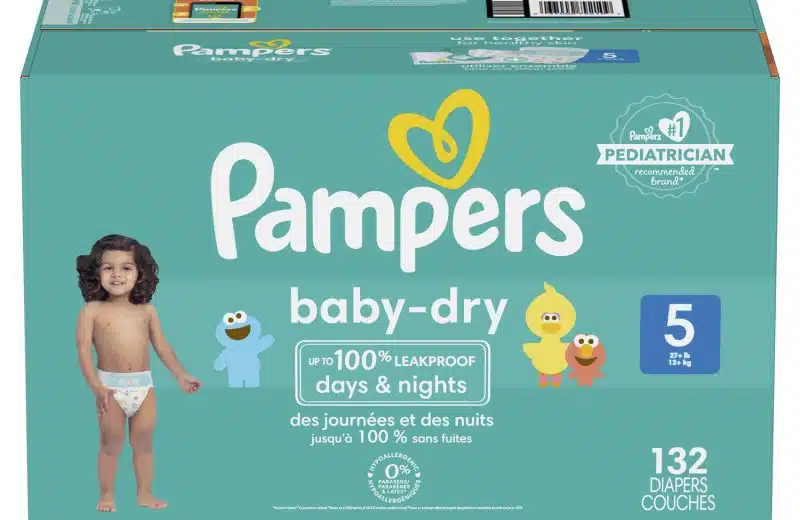 Les couches Pampers, c’est fini pour moi !