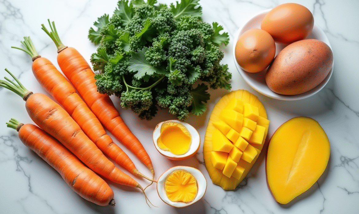 Les aliments riches en vitamine A, vos alliés pour bien vieillir