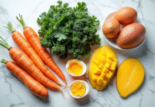 Les aliments riches en vitamine A, vos alliés pour bien vieillir