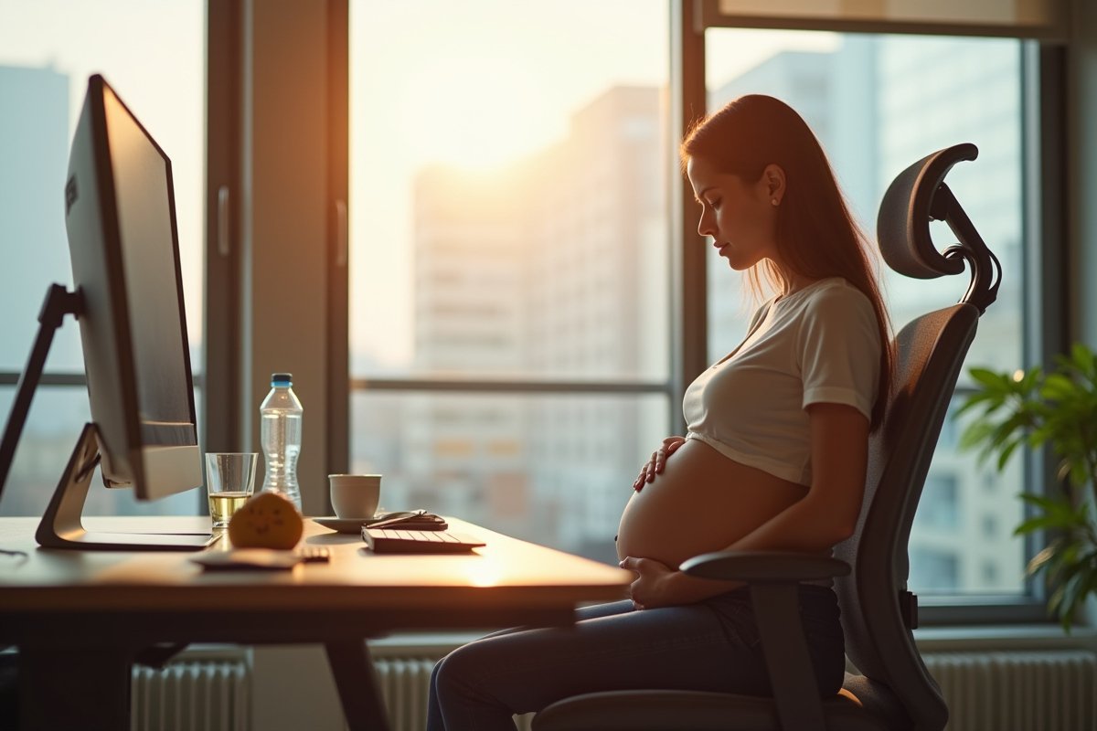 femme enceinte