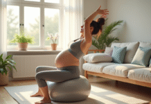 Exercices sur ballon de grossesse : les bons mouvements à adopter pour bouger efficacement