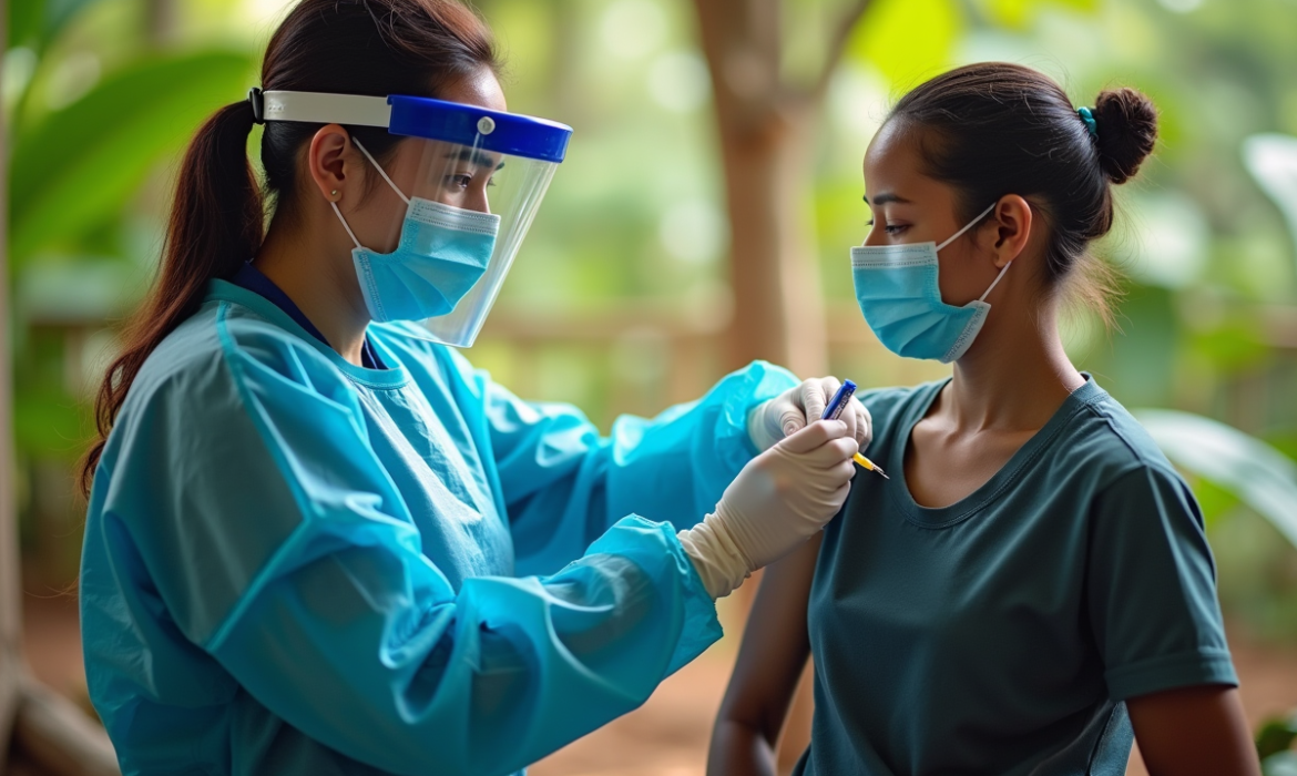 Fièvre jaune : incidence annuelle la plus élevée dans quelle région du monde ?