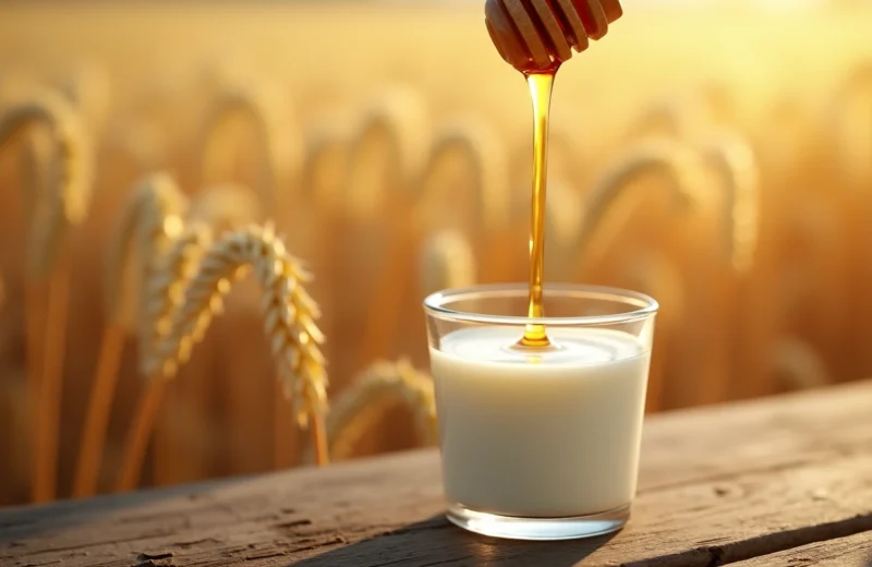 Lait et miel : un remède ancestral pour une digestion harmonieuse