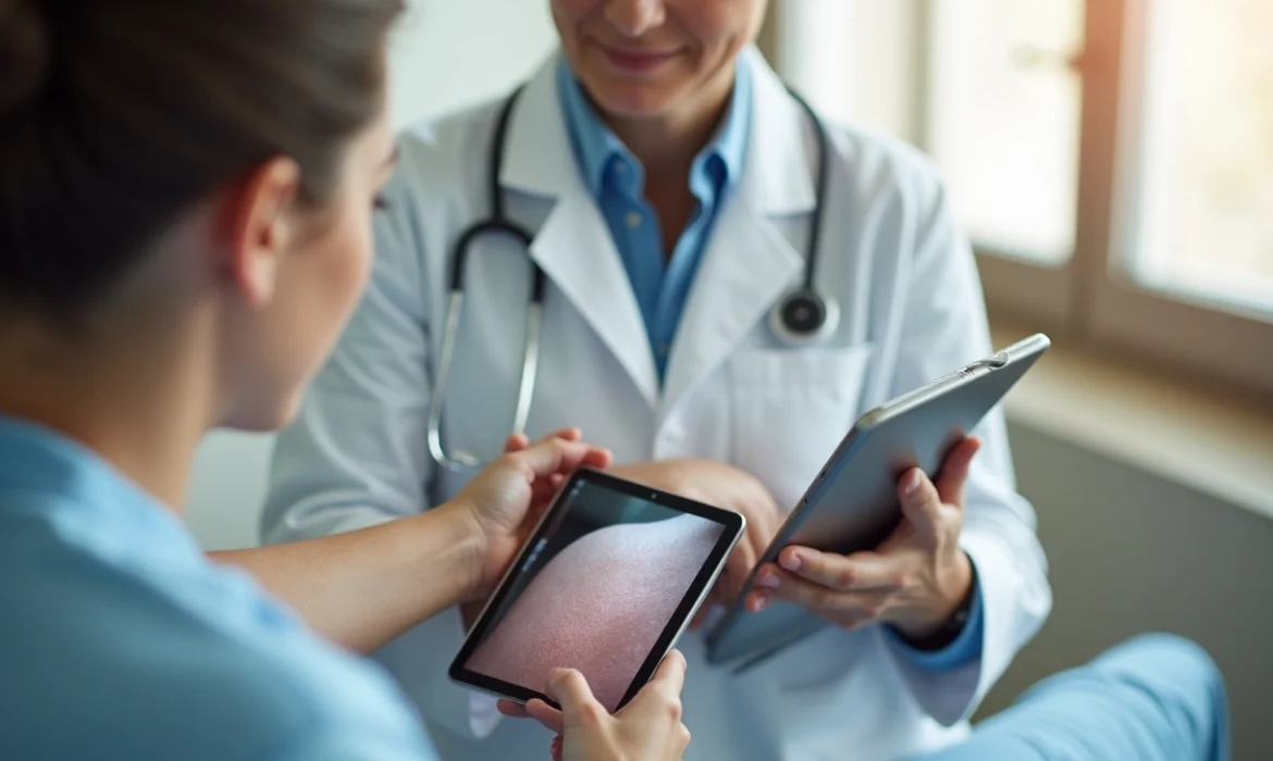 Maladie de peau : identifier et diagnostiquer grâce à une photo